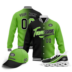 Custom Jacket MaxSoul Shoes and Hat Combo Offer Personalized Combo ZH-D028016-26