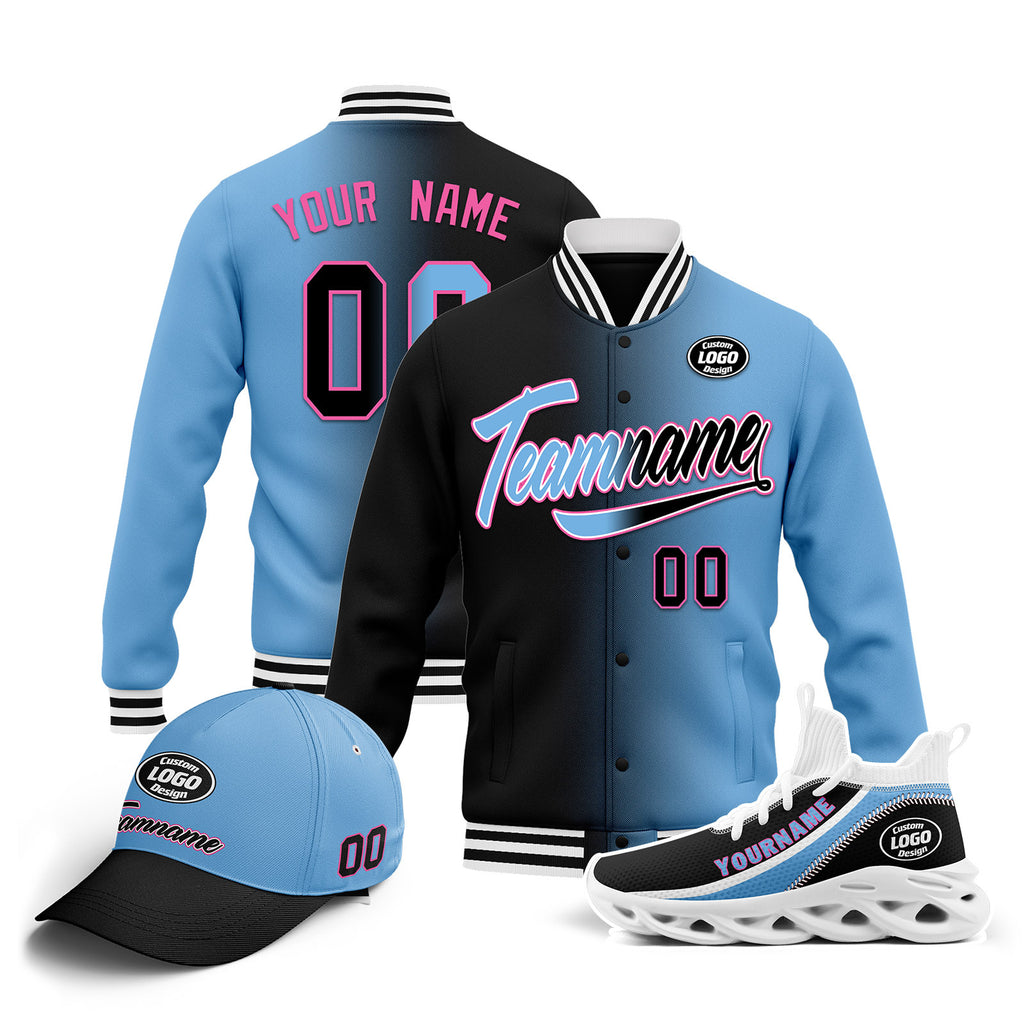Custom Jacket MaxSoul Shoes and Hat Combo Offer Personalized Combo ZH-D028016-28