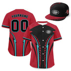 Custom Baseball Jersey and Hat Combo Offer Personalized Combo ZH-E023021-1