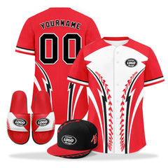 Custom Baseball Jersey Hat and Shoes Combo Offer Personalized Combo ZH-E023030-21
