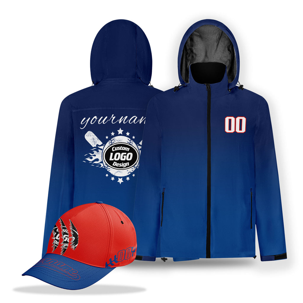 Custom Baseball Outerwear and Hat Combo Offer Personalized Combo ZH-E025020-29