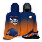 Custom Baseball Outerwear Hat and Shoes Combo Offer Personalized Combo ZH-E025023-12