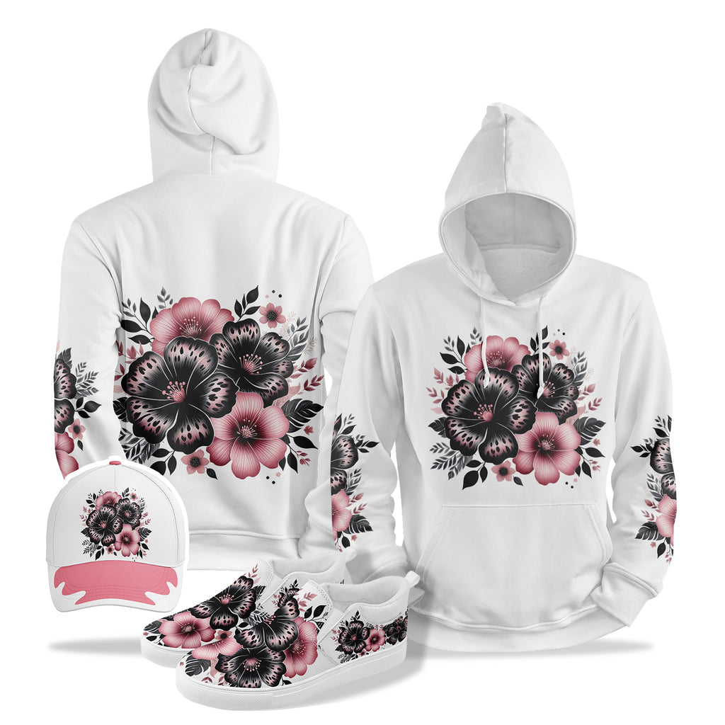 Custom Hoodie Hat and Shoes Combo Offer Personalized Combo ZH-E027001-10