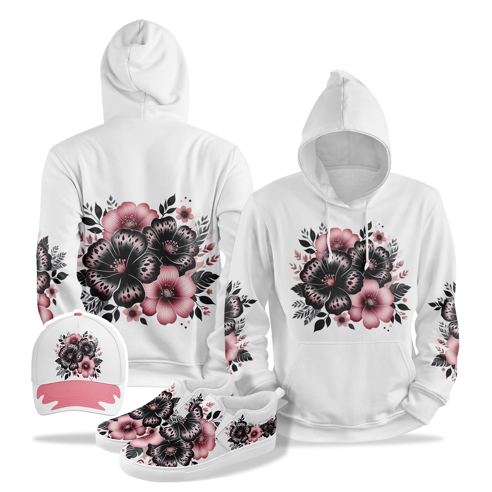Custom Hoodie Hat and Shoes Combo Offer Personalized Combo ZH-E027001-10