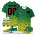 Custom Ghana 2026 World Cup High Quality Soccer Stadium Version Jersey Sneakers Sports Shoes and Hat Combo Offer Personalized Team Name and Logo ZH-F006104-5
