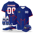 Custom Haiti 2026 World Cup High Quality Soccer Stadium Version Jersey Sneakers Sports Shoes and Hat Combo Offer Personalized Team Name and Logo ZH-F00667-3