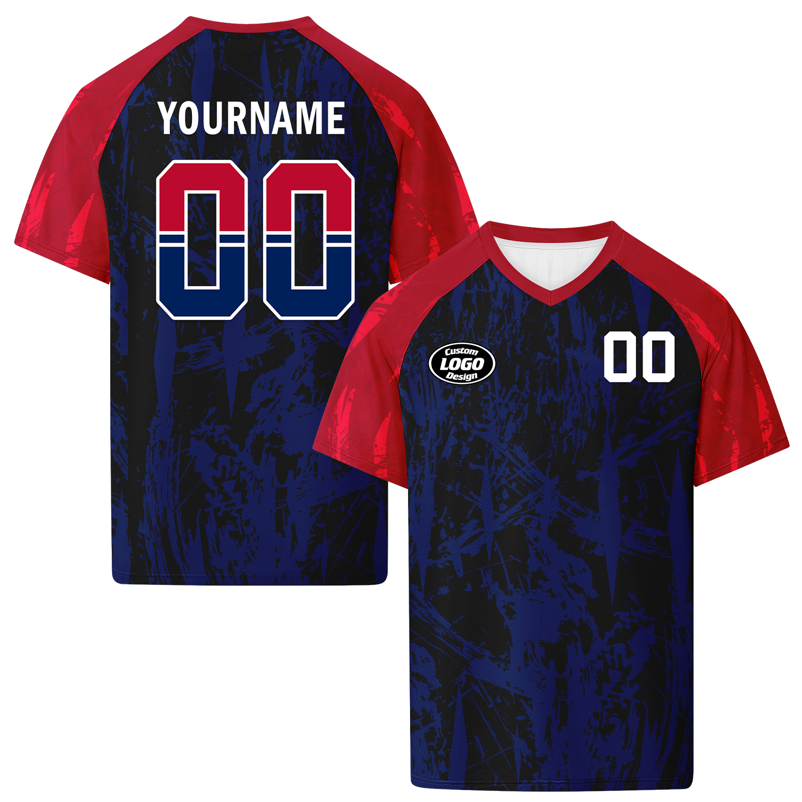 Custom Norway 2026 World Cup High Quality Soccer Stadium Version Jersey Sneakers Sports Shoes and Hat Combo Offer Personalized Team Name and Logo ZH-F00672-5