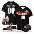 Custom Germany 2026 World Cup High Quality Soccer Stadium Version Jersey Sneakers Sports Shoes and Hat Combo Offer Personalized Team Name and Logo ZH-F007046-002