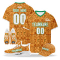 Custom Ivory Coast 2026 World Cup High Quality Soccer Stadium Version Jersey Sneakers Sports Shoes and Hat Combo Offer Personalized Team Name and Logo ZH-F007055-002