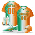 Custom Ivory Coast 2026 World Cup High Quality Soccer Stadium Version Jersey Sneakers Sports Shoes and Hat Combo Offer Personalized Team Name and Logo ZH-F007055-009