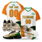 Custom Ivory Coast 2026 World Cup High Quality Soccer Stadium Version Jersey Sneakers Sports Shoes and Hat Combo Offer Personalized Team Name and Logo ZH-F007055-010