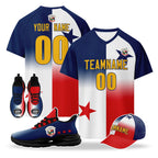 Custom Panama 2026 World Cup High Quality Soccer Stadium Version Jersey Sneakers Sports Shoes and Hat Combo Offer Personalized Team Name and Logo ZH-F007058-004