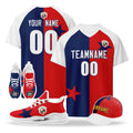 Custom Panama 2026 World Cup High Quality Soccer Stadium Version Jersey Sneakers Sports Shoes and Hat Combo Offer Personalized Team Name and Logo ZH-F007058-006
