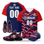 Custom Panama 2026 World Cup High Quality Soccer Stadium Version Jersey Sneakers Sports Shoes and Hat Combo Offer Personalized Team Name and Logo ZH-F007058-008