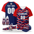 Custom Panama 2026 World Cup High Quality Soccer Stadium Version Jersey Sneakers Sports Shoes and Hat Combo Offer Personalized Team Name and Logo ZH-F007058-008