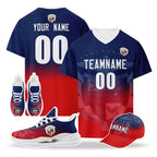 Custom Panama 2026 World Cup High Quality Soccer Stadium Version Jersey Sneakers Sports Shoes and Hat Combo Offer Personalized Team Name and Logo ZH-F007058-010