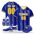 Custom Bosnia and Herzegovina 2026 World Cup High Quality Soccer Stadium Version Jersey Sneakers Sports Shoes and Hat Combo Offer Personalized Team Name and Logo ZH-F007062-006