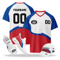 Custom 2026 World Cup South Korea High Quality Soccer Stadium Version Jersey Sneakers Sports Shoes and Hat Combo Offer Personalized Team Name and Logo ZH-F009132-3