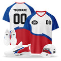 Custom 2026 World Cup South Korea High Quality Soccer Stadium Version Jersey Sneakers Sports Shoes and Hat Combo Offer Personalized Team Name and Logo ZH-F009133-2