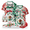 Custom 2026 World Cup Mexico High Quality Soccer Stadium Version Jersey Sneakers Sports Shoes and Hat Combo Offer Personalized Team Name and Logo ZH-F023092-5