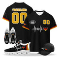 Custom 2026 World Cup Germany High Quality Soccer Stadium Version Jersey Sneakers Sports Shoes and Hat Combo Offer Personalized Team Name and Logo ZH-F025071-5