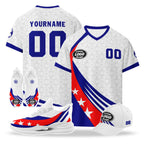 Custom Australia 2026 World Cup High Quality Soccer Stadium Version Jersey Sneakers Sports Shoes and Hat Combo Offer Personalized Team Name and Logo ZH-F025139-3