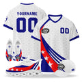 Custom Australia 2026 World Cup High Quality Soccer Stadium Version Jersey Sneakers Sports Shoes and Hat Combo Offer Personalized Team Name and Logo ZH-F025140-3