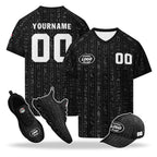 Custom Egypt 2026 World Cup High Quality Soccer Stadium Version Jersey Sneakers Sports Shoes and Hat Combo Offer Personalized Team Name and Logo ZH-F025147-1