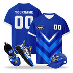 Custom Uruguay 2026 World Cup High Quality Soccer Stadium Version Jersey Sneakers Sports Shoes and Hat Combo Offer Personalized Team Name and Logo ZH-F025152-5