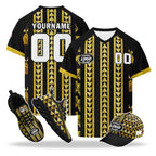 Custom Egypt 2026 World Cup High Quality Soccer Stadium Version Jersey Sneakers Sports Shoes and Hat Combo Offer Personalized Team Name and Logo ZH-F025147-4
